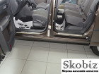 Накладки порогов CADDY III/IV 2004- нержавеющая сталь (к-кт 4 шт.) Накладки порогов CADDY III/IV 2004- нержавеющая сталь (к-кт 4 шт.)