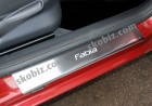 Накладки порогов Fabia нерж. Накладки порогов Fabia нерж.
