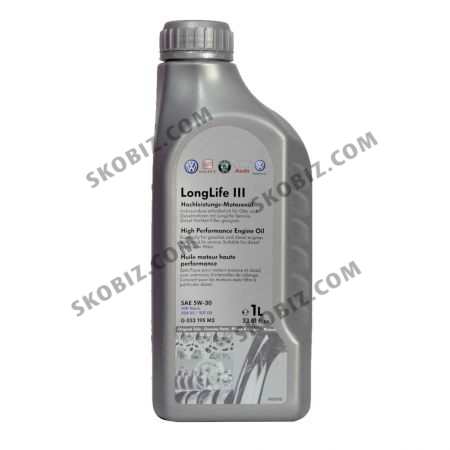 Масло 5W-30 1л. ORIG Longlife III (VW 504.00/507.00)