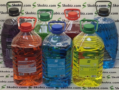 Жидкость стеклоомывателя 3.6 л. -22 «вишня»