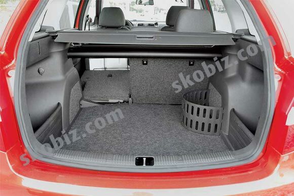 Вещевой отсек багажника полукруглый Fabia new/Roomster/Yeti