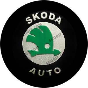 Эмблема колпака SJS Skoda 4шт.