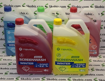 Жидкость стеклоомывателя 4 л. -22 &laquo;вишня&raquo;