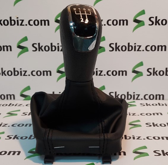 Ручка КПП Superb 2 08-15 5 ступ.+ЧЕХОЛ