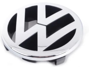 Эмблема VW 125 мм Golf 5/Caddy пер.