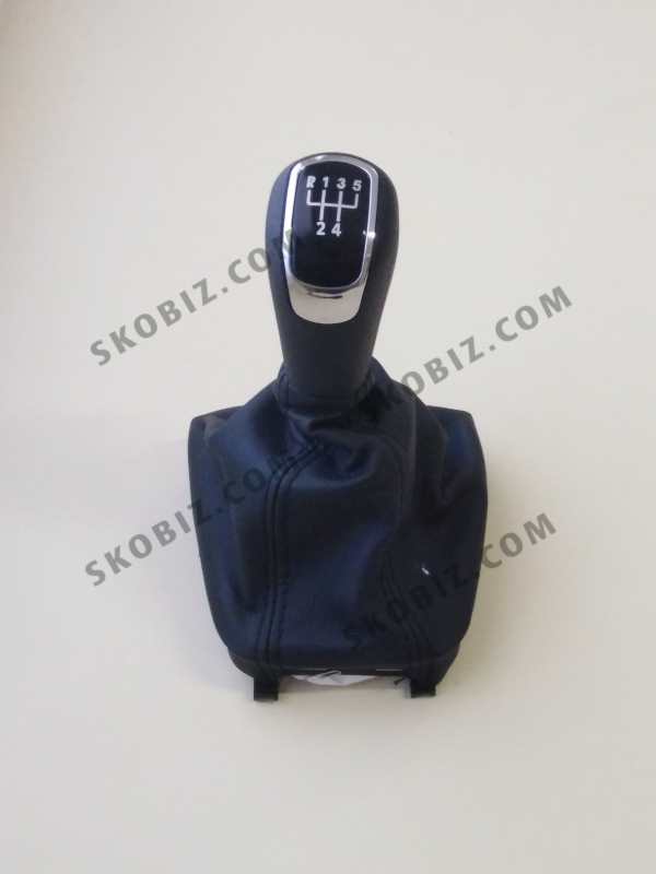 Ручка и чехол КПП Superb 2 08-15 5 ступ.