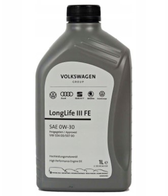Масло 0W-30 1л. ORIG Longlife III FE (VW 504.00/507.00)