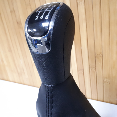 Ручка КПП Octavia tour 6ступ. `style A5` +ЧЕХОЛ (12мм)