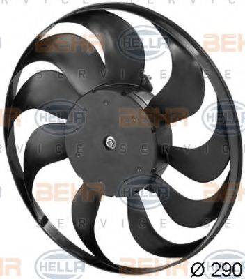 Вентилятор системы охлаждения двигателя BEHR HELLA SERVICE 8EW 351 040-371