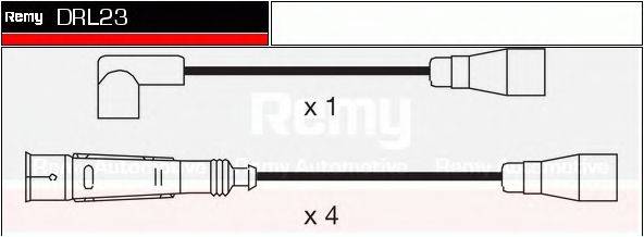 Комплект проводов зажигания DELCO REMY DRL23
