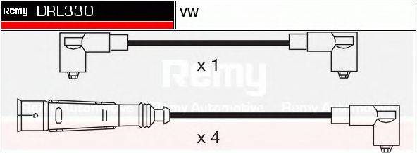 DELCO REMY DRL330 Комплект дротів запалення