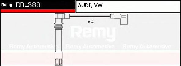 DELCO REMY DRL389 Комплект дротів запалення