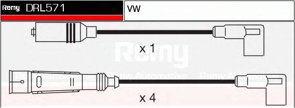 Комплект дротів запалення DELCO REMY DRL571