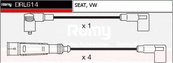 DELCO REMY DRL614 Комплект проводов зажигания