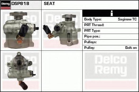 DELCO REMY DSP818 Гидравлический насос, рулевое управление