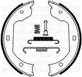 Комплект гальмівних колодок, стоянкова гальмівна система METELLI 53-0019K