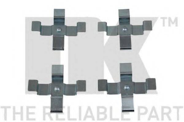 Комплектующие, колодки дискового тормоза NK 79471899