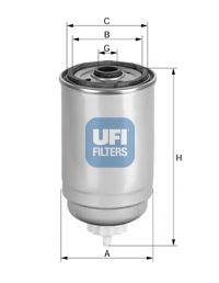 Топливный фильтр UFI 24.414.00