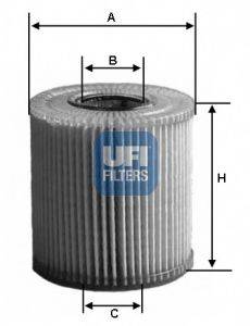 UFI 2510600 Фильтр масляный ДВС 