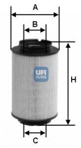 UFI 2601400 Паливний фільтр