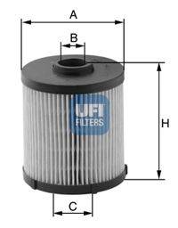 UFI 2602100 Паливний фільтр