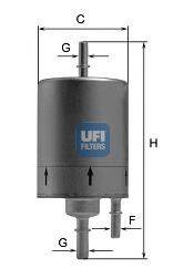 UFI 3183100 Паливний фільтр