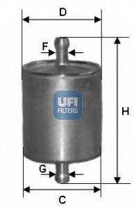 UFI 3183600 Паливний фільтр