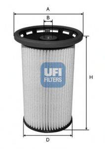UFI 2602600 Топливный фильтр