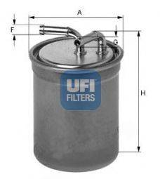UFI 2401600 Топливный фильтр
