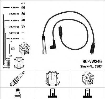 NGK 7363 Комплект проводов зажигания