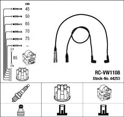 Комплект проводов зажигания NGK 44253