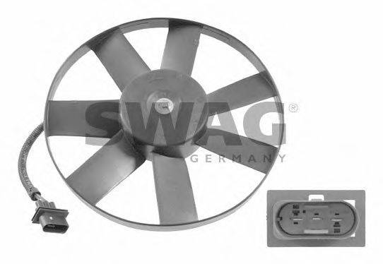 Вентилятор системы охлаждения двигателя SWAG 99 91 4748