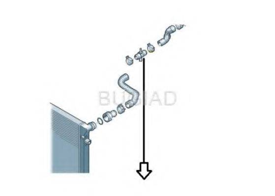 BUGIAD BSP23435 Трубка охолоджуючої рідини