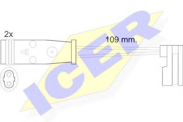ICER 610483EC Датчик износа тормозных колодок