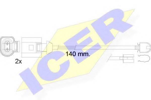 ICER 610547EC Датчик износа тормозных колодок