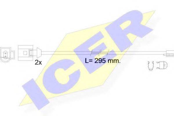 ICER 610610EC Датчик износа тормозных колодок