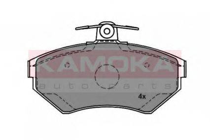 KAMOKA JQ1012624 Комплект гальмівних колодок, дискове гальмо
