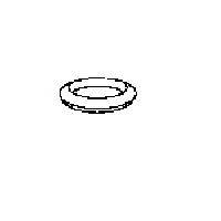 Уплотнительное кольцо трубы выхлопного газа IMASAF 09.40.02