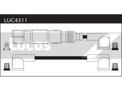 Комплект проводов зажигания LUCAS ELECTRICAL LUC4311