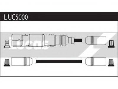 Комплект дротів запалення LUCAS ELECTRICAL LUC5000