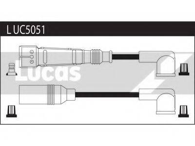 Комплект дротів запалення LUCAS ELECTRICAL LUC5051