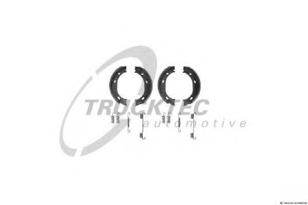 TRUCKTEC AUTOMOTIVE 0235052 Комплект тормозных колодок, стояночная тормозная система