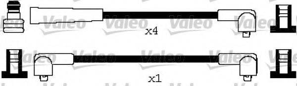 Комплект дротів запалення VALEO 346631