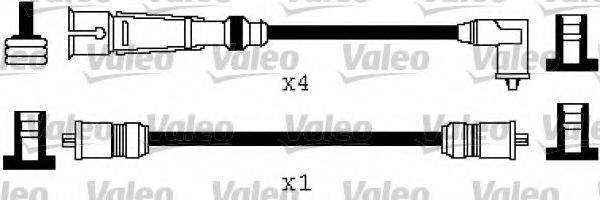 Комплект дротів запалення VALEO 346581