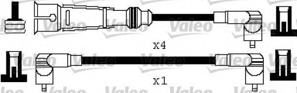 VALEO 346416 Комплект проводов зажигания