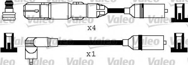 VALEO 346317 Комплект дротів запалення