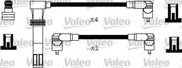 VALEO 346247 Комплект дротів запалення