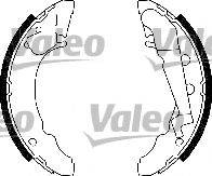 Комплект гальмівних колодок VALEO 554853