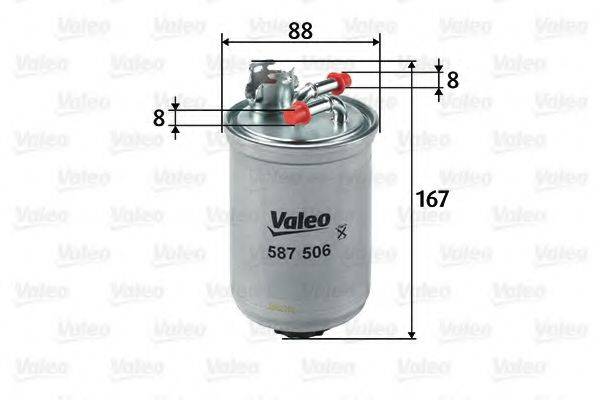 Топливный фильтр VALEO 587506