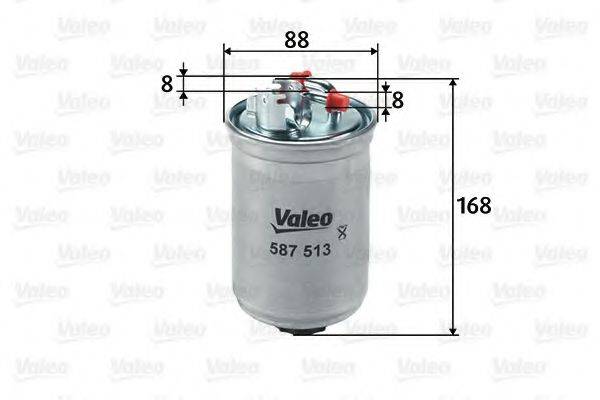 VALEO 587513 Топливный фильтр